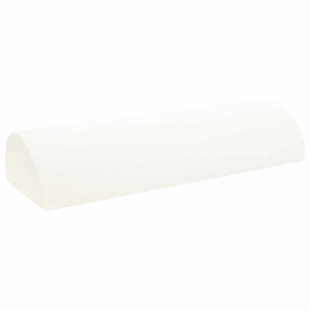 Cuscino per Gambe Grigio 52 x 20 x 11 cm Schiuma Memory