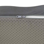 Cuscino per la seduta Grigio 40 x 40 x 13 cm Schiuma PU