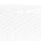 Cuscino a Wedge Bianco 69 x 64 x 19 cm Schiuma Memory