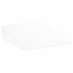 Cuscino a Wedge Bianco 69 x 64 x 19 cm Schiuma Memory