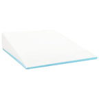 Cuscino a Wedge Bianco 69 x 64 x 19 cm Schiuma Memory