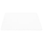 Cuscino a Wedge Bianco 69 x 64 x 19 cm Schiuma Memory