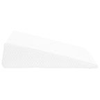 Cuscino a Wedge Bianco 69 x 64 x 19 cm Schiuma Memory