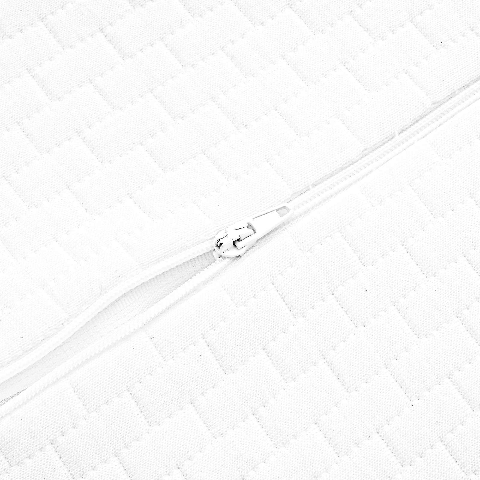 Cuscino da Letto Bianco 60 x 37 x 12,5 cm Schiuma Memory