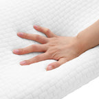 Cuscino da Letto Bianco 60 x 37 x 12,5 cm Schiuma Memory