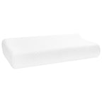 Cuscino da Letto Bianco 57 x 37 x 11,5 cm Schiuma Memory