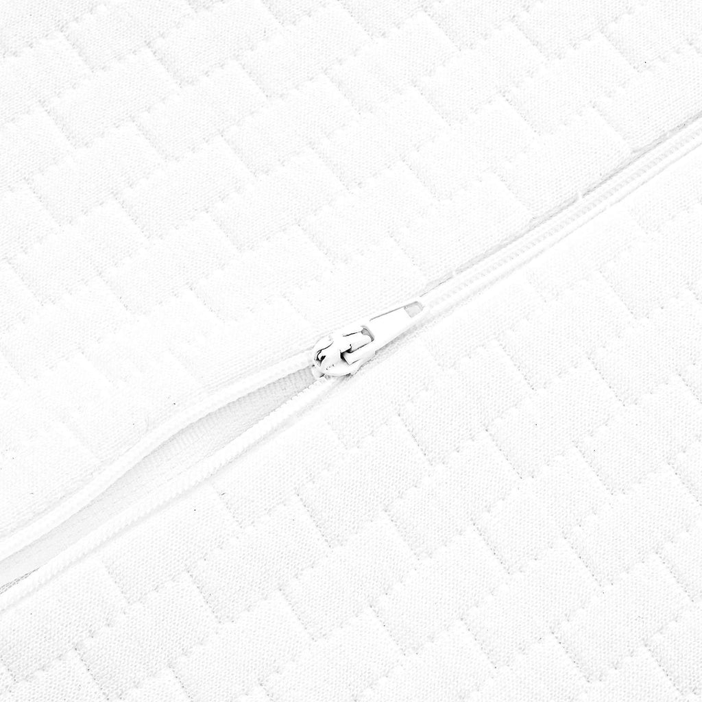 Cuscino da Letto Bianco 50 x 30 x 10,5 cm Schiuma Memory