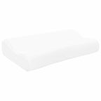 Cuscino da Letto Bianco 50 x 30 x 10,5 cm Schiuma Memory