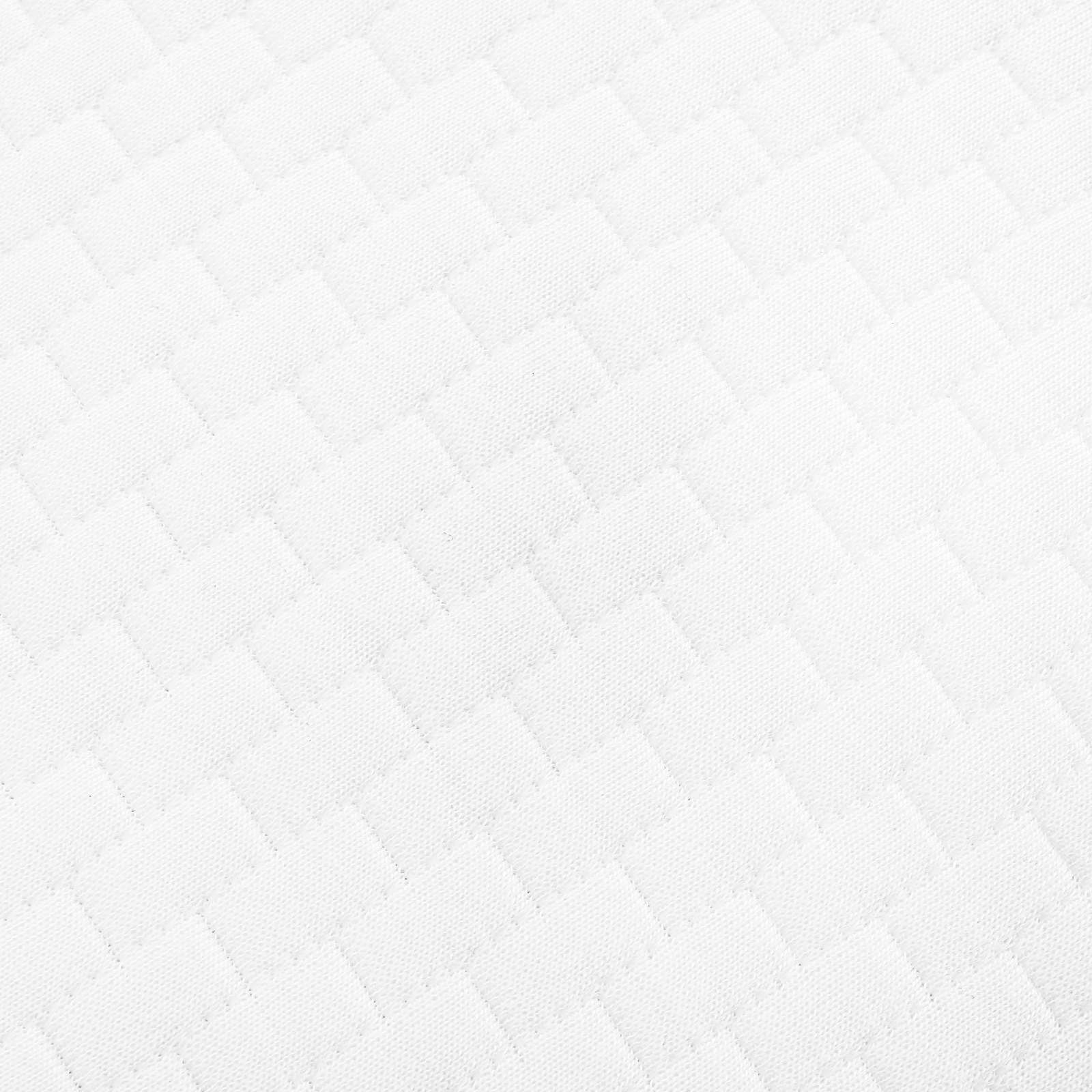 Cuscino da Letto Bianco 80 x 40 x 12,5 cm Schiuma Memory