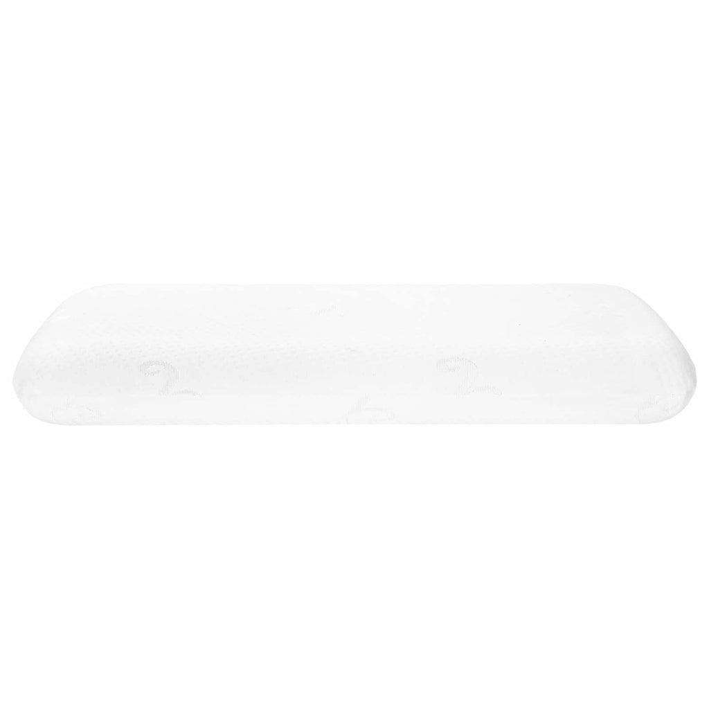 Cuscino da Letto Bianco 70 x 36 x 8,5 cm Schiuma Memory