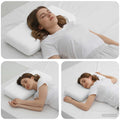 Cuscino da Letto Bianco 70 x 36 x 11,5 cm Schiuma Memory