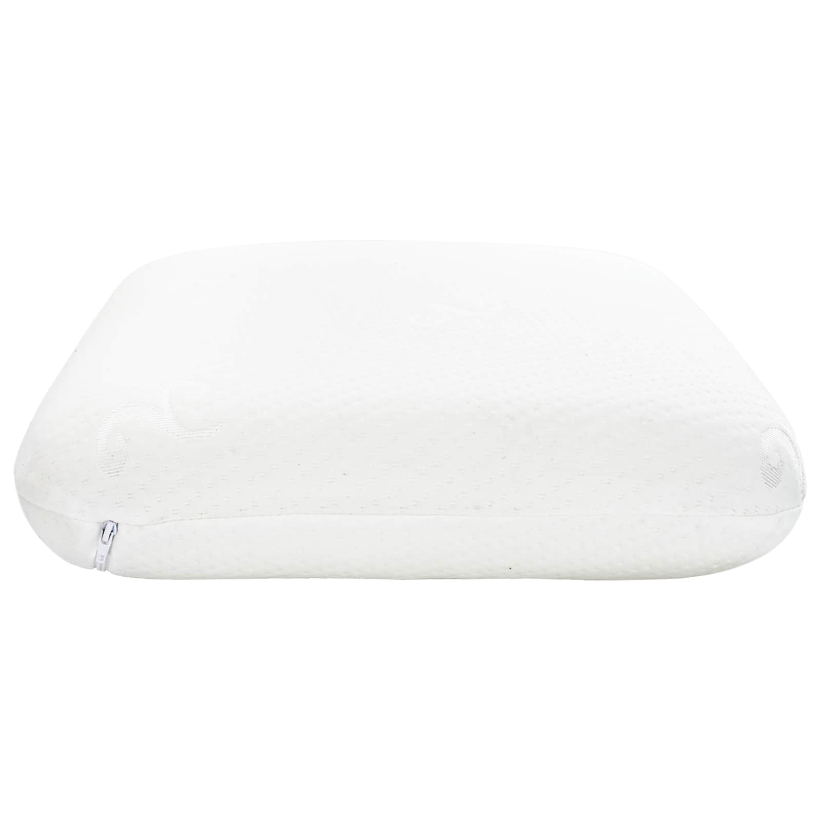 Cuscino da Letto Bianco 50 x 30 x 10,5 cm Schiuma Memory