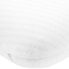 Cuscino da Letto Bianco 60 x 40 x 10,5 cm Schiuma Memory
