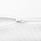 Cuscino da Letto Bianco 74 x 39 x 13 cm Schiuma Memory
