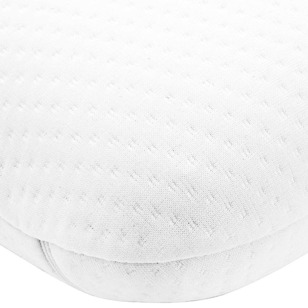 Cuscino da Letto Bianco 74 x 39 x 13 cm Schiuma Memory