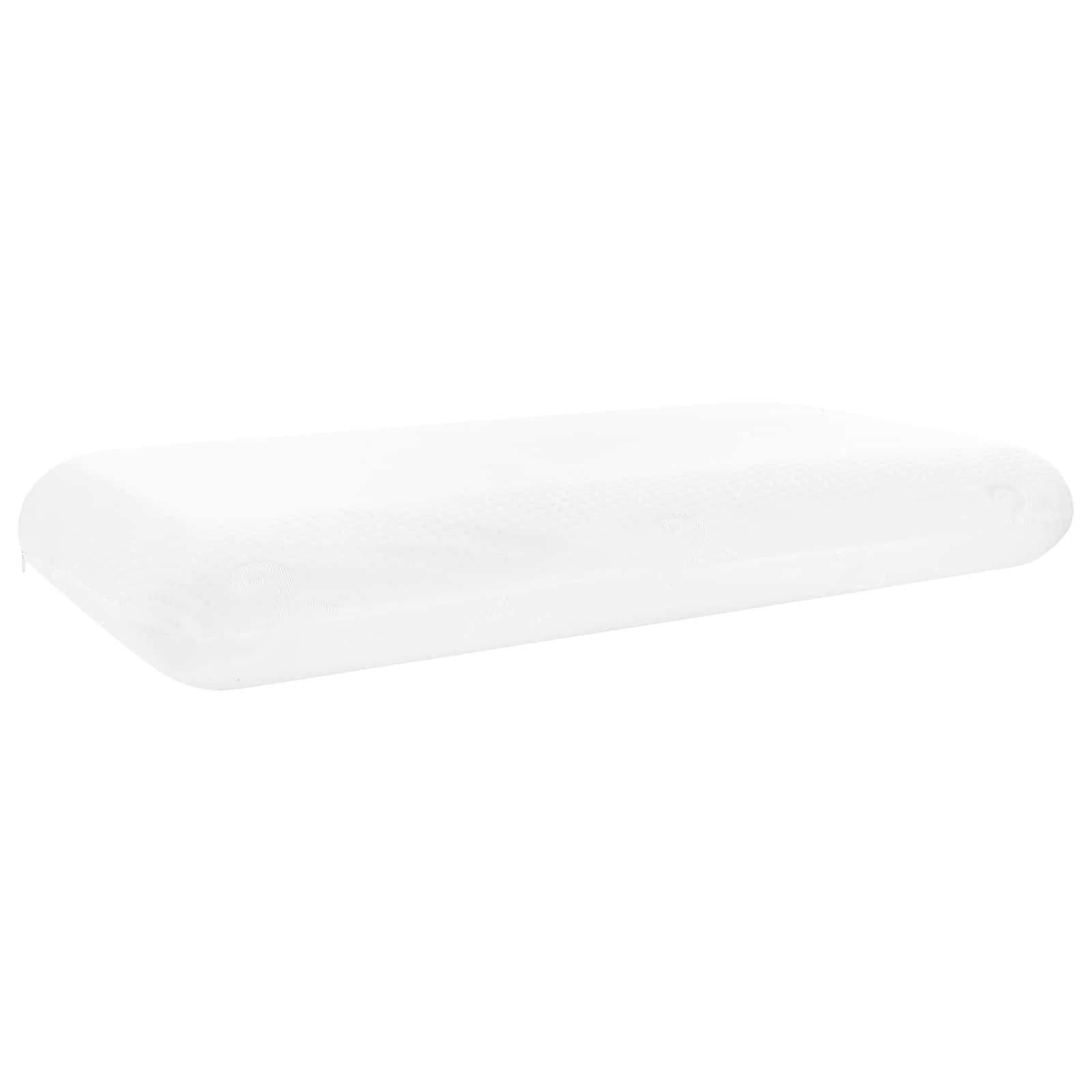 Cuscino da Letto Bianco 74 x 39 x 13 cm Schiuma Memory