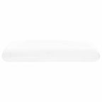 Cuscino da Letto Bianco 74 x 39 x 13 cm Schiuma Memory
