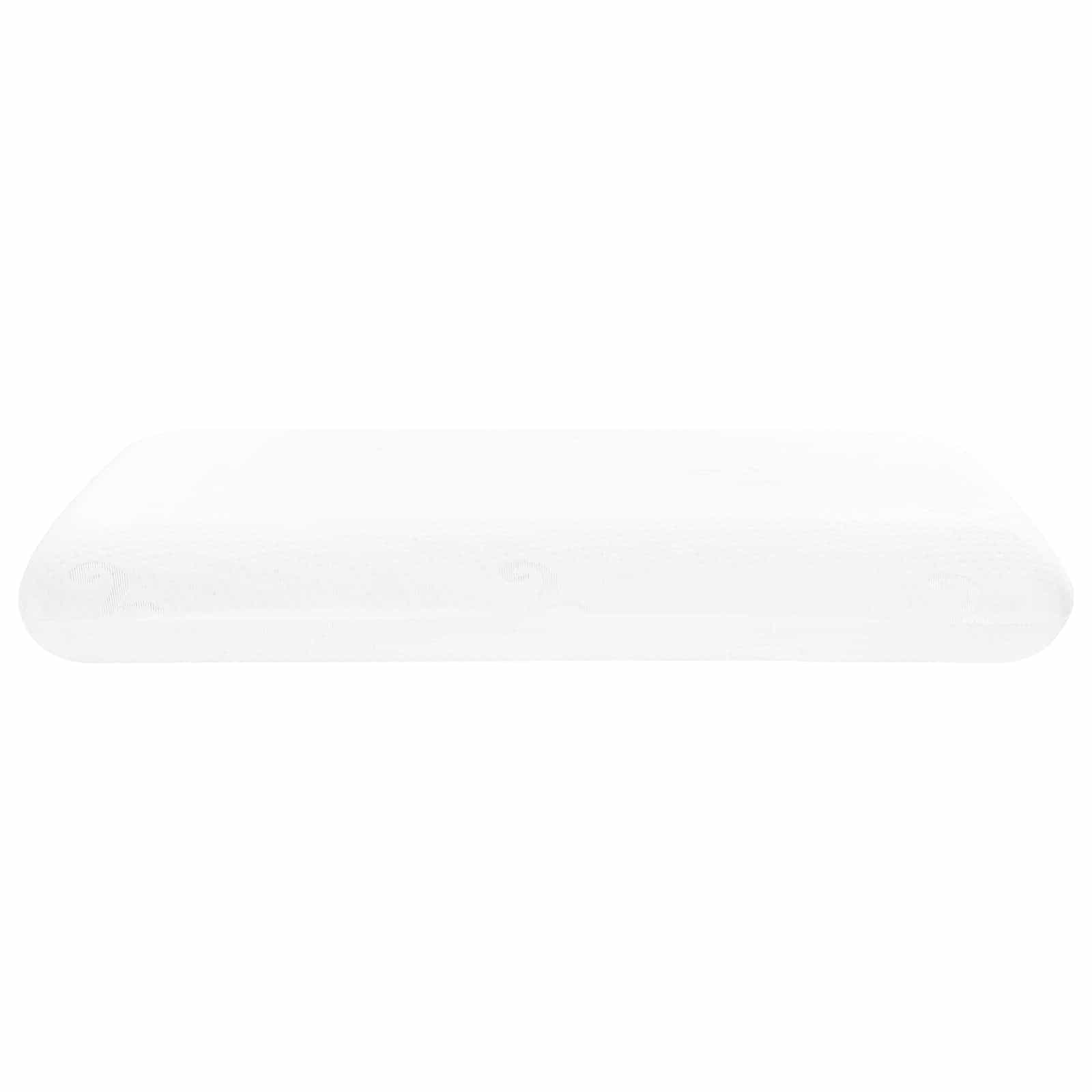 Cuscino da Letto Bianco 74 x 39 x 13 cm Schiuma Memory