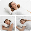 Cuscino Shread Bianco 50 x 30 x 11 cm Schiuma Memory