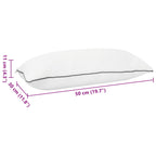 Cuscino Shread Bianco 50 x 30 x 11 cm Schiuma Memory
