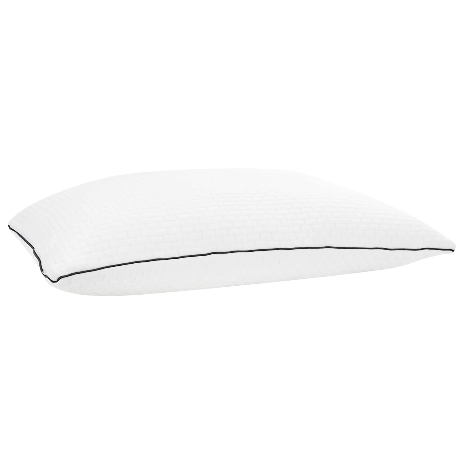 Cuscino Shread Bianco 80 x 40 x 14,5 cm Schiuma Memory
