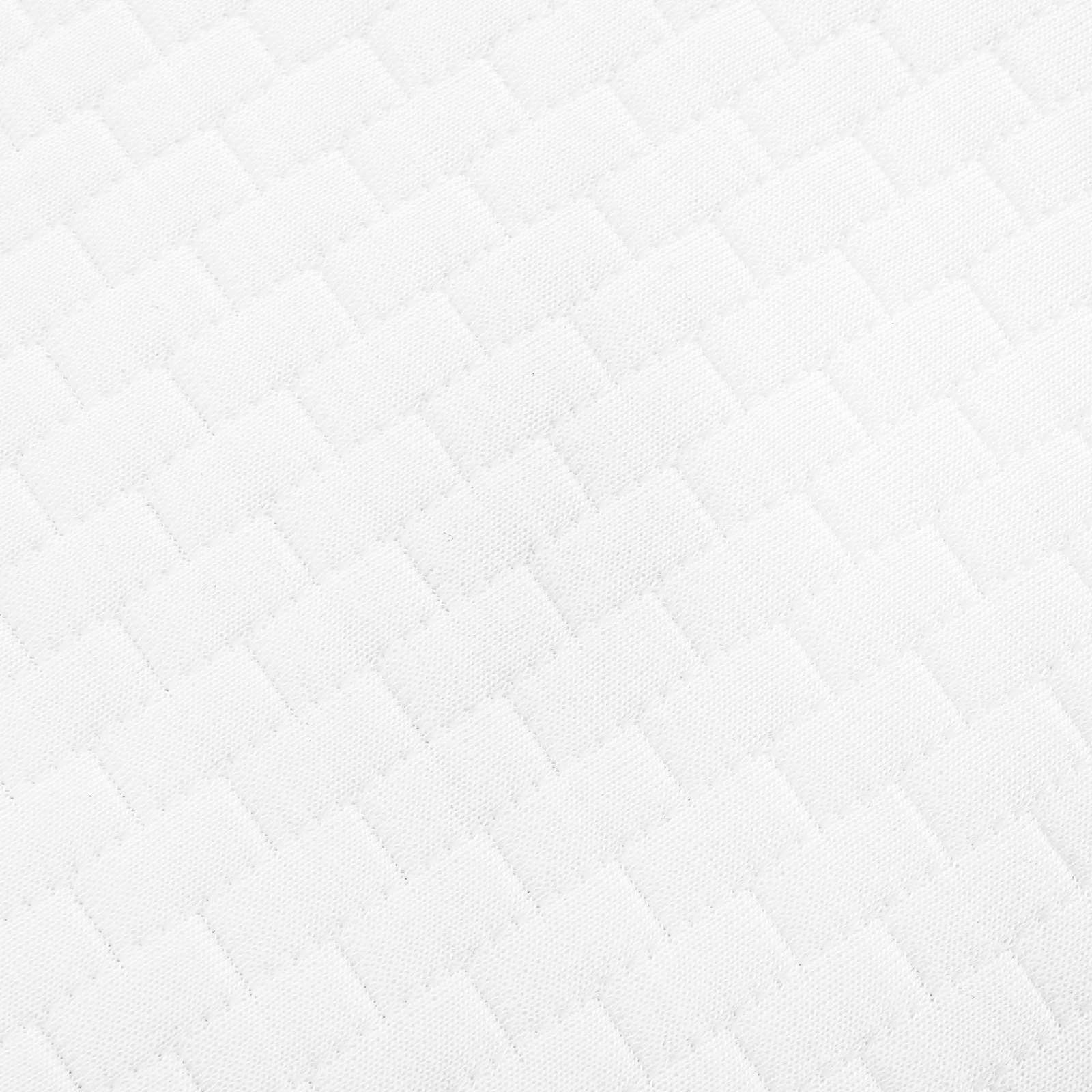 Cuscino Shread Bianco 80 x 40 x 14,5 cm Schiuma Memory