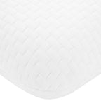 Cuscino da Letto Bianco 50 x 30 x 10 cm Schiuma Memory