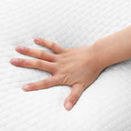 Cuscino da Letto Bianco 50 x 30 x 10 cm Schiuma Memory