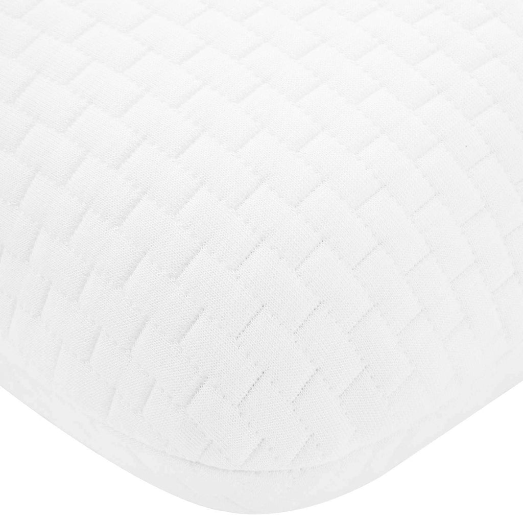 Cuscino da Letto Bianco 74 x 39 x 13 cm Schiuma Memory