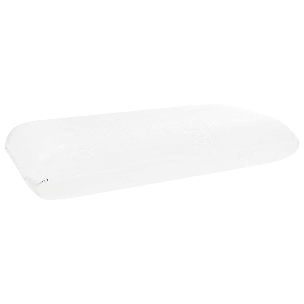 Cuscino da Letto Bianco 70 x 36 x 13 cm Schiuma Memory in Gel