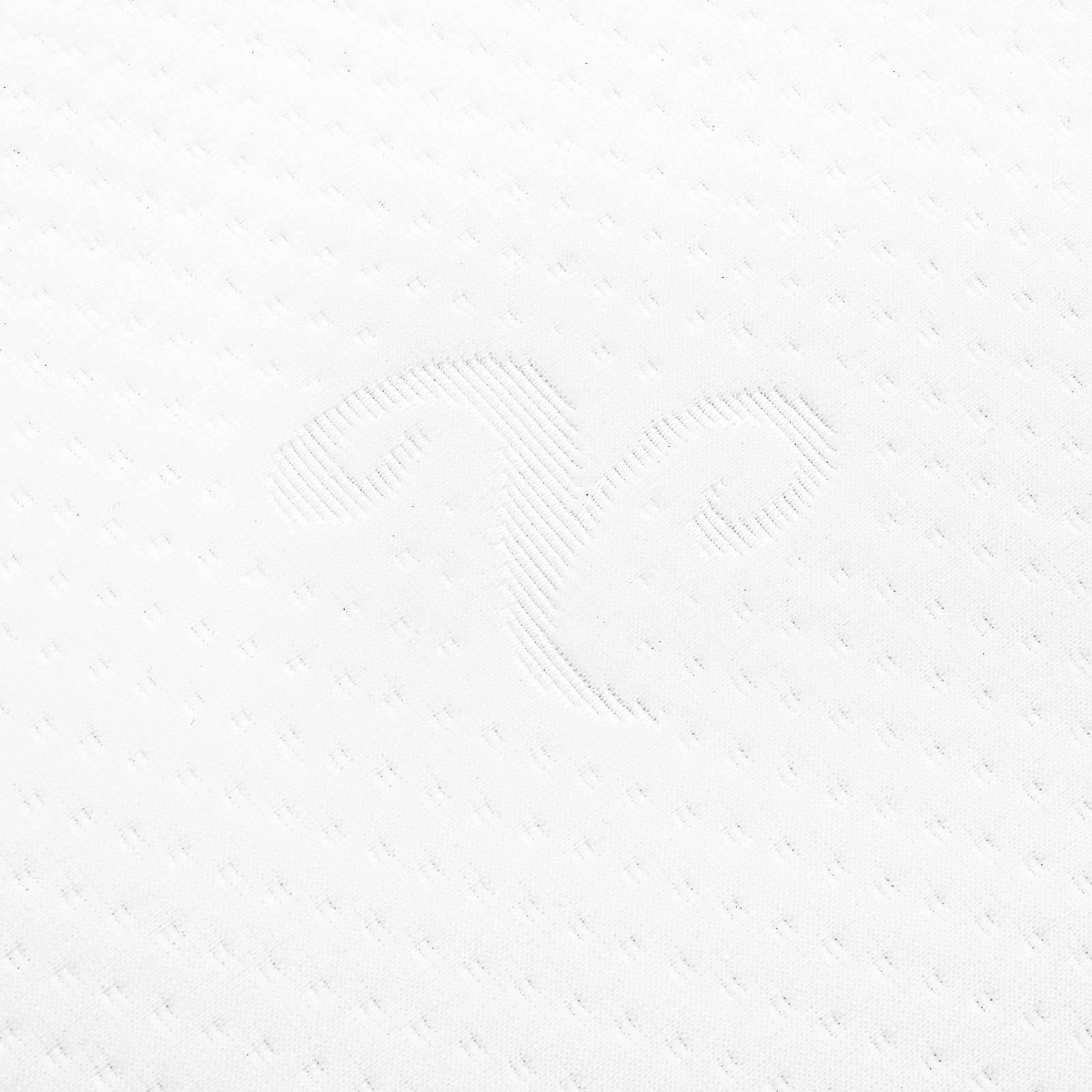 Cuscino da Letto Bianco 70 x 36 x 13 cm Schiuma Memory in Gel