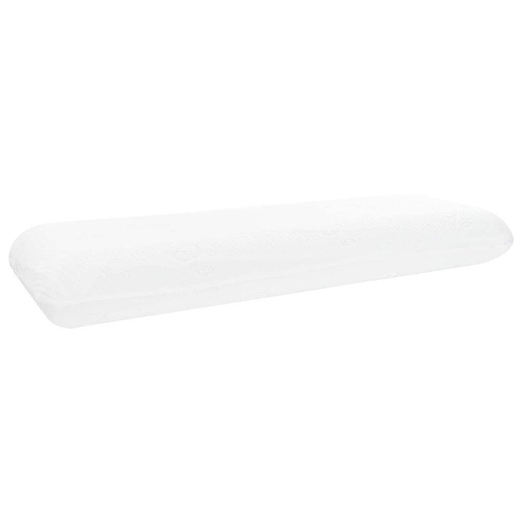 Cuscino da Letto Bianco 90 x 40 x 13 cm Schiuma Memory in Gel