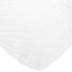 Cuscino da Letto Bianco 105 x 36 x 13 cm Schiuma Memory in Gel