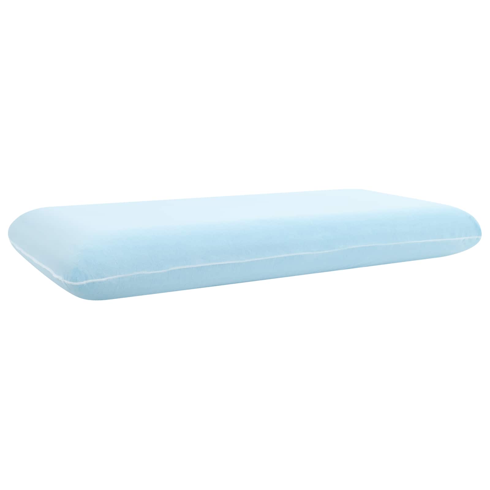 Cuscino da Letto Bianco 135 x 36 x 13 cm Schiuma Memory in Gel