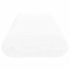 Cuscino da Letto Bianco 135 x 36 x 13 cm Schiuma Memory in Gel