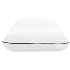 Cuscino da Letto Tinta unita Bianco 70 x 40 x 14 cm Schiuma Gel