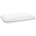 Cuscino da Letto Tinta unita Bianco 30 x 50 x 9 cm Schiuma Gel
