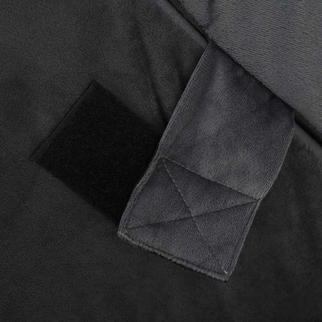 Cuscino a Wedge Grigio 55 x 55 x 26 cm Schiuma Memory
