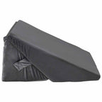 Cuscino a Wedge Grigio 55 x 55 x 26 cm Schiuma Memory