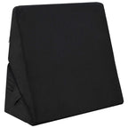 Cuscino a Wedge Nero 55 x 55 x 26 cm Schiuma Memory