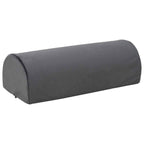 Cuscino per poggiapiedi Grigio 42 x 18 x 13 cm Schiuma PU
