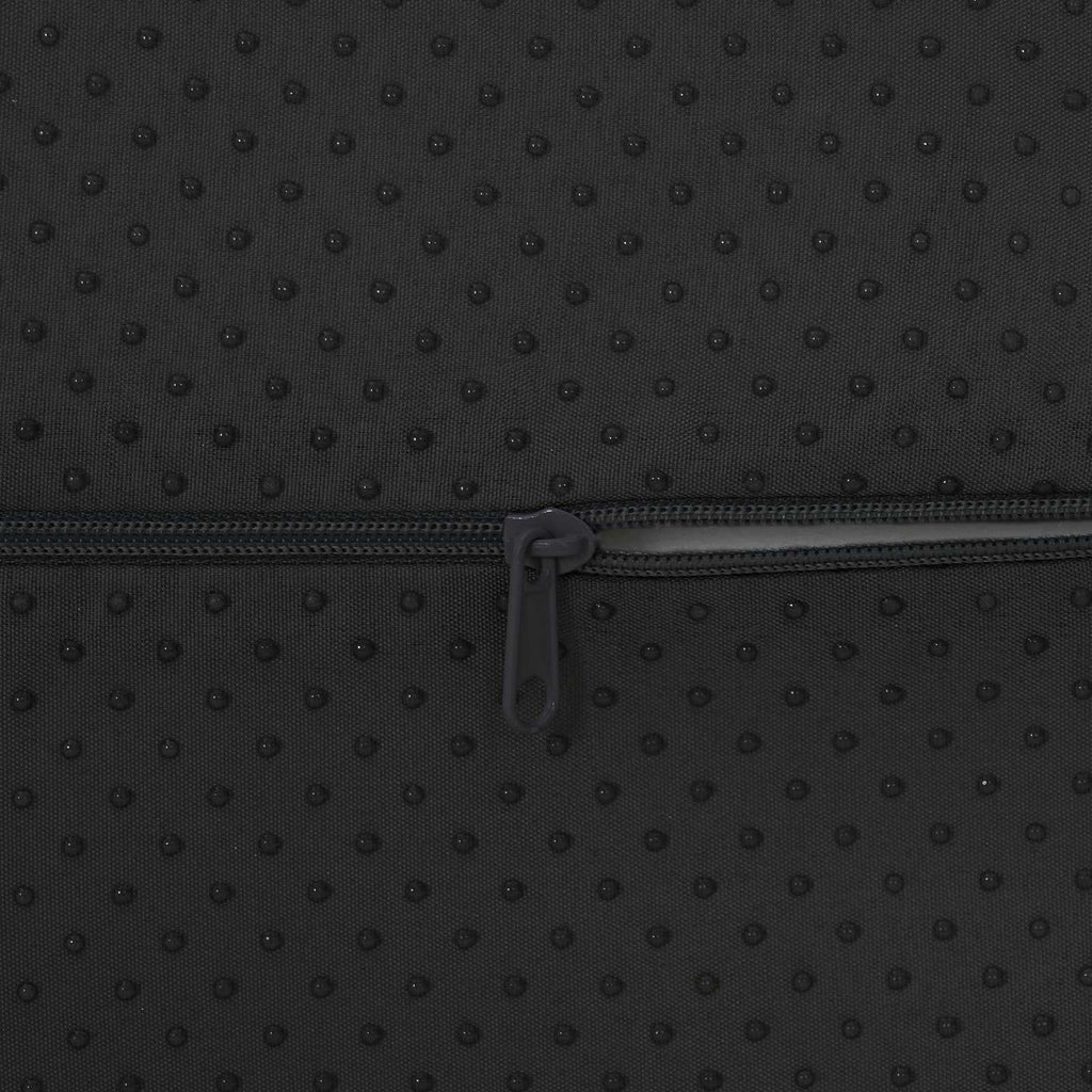 Cuscino per poggiapiedi Nero 42 x 18 x 13 cm Schiuma PU