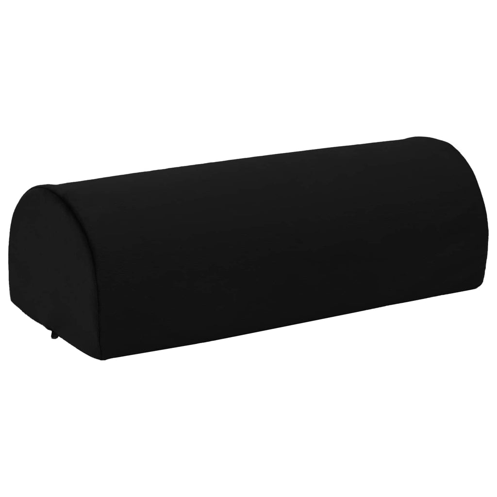 Cuscino per poggiapiedi Nero 42 x 18 x 13 cm Schiuma PU