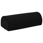 Cuscino per poggiapiedi Nero 42 x 18 x 13 cm Schiuma PU