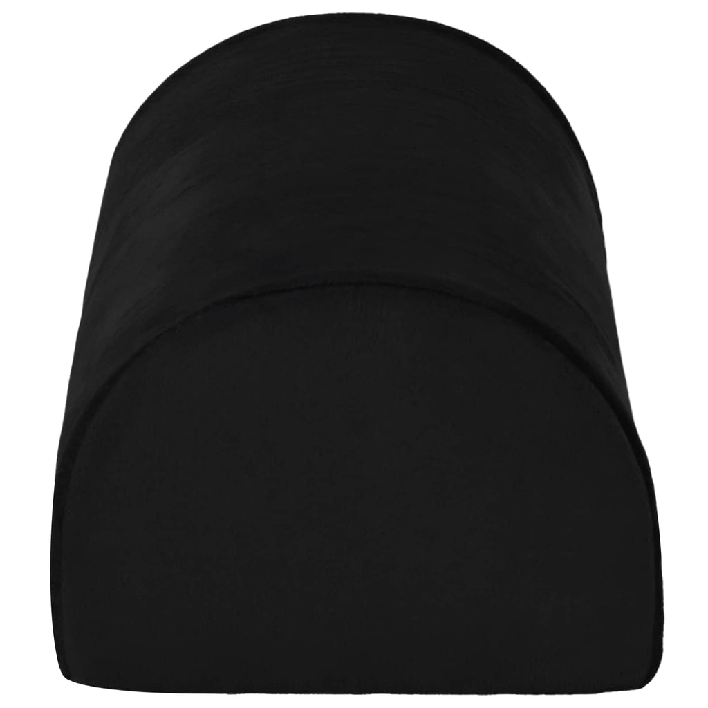 Cuscino per poggiapiedi Nero 42 x 18 x 13 cm Schiuma PU