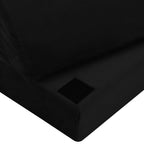 Tinta unita Nero 44 x 29 x 17 cm Schiuma PU