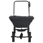 Spanditore Nero 82 x 46 x 75 cm PVC e Acciaio