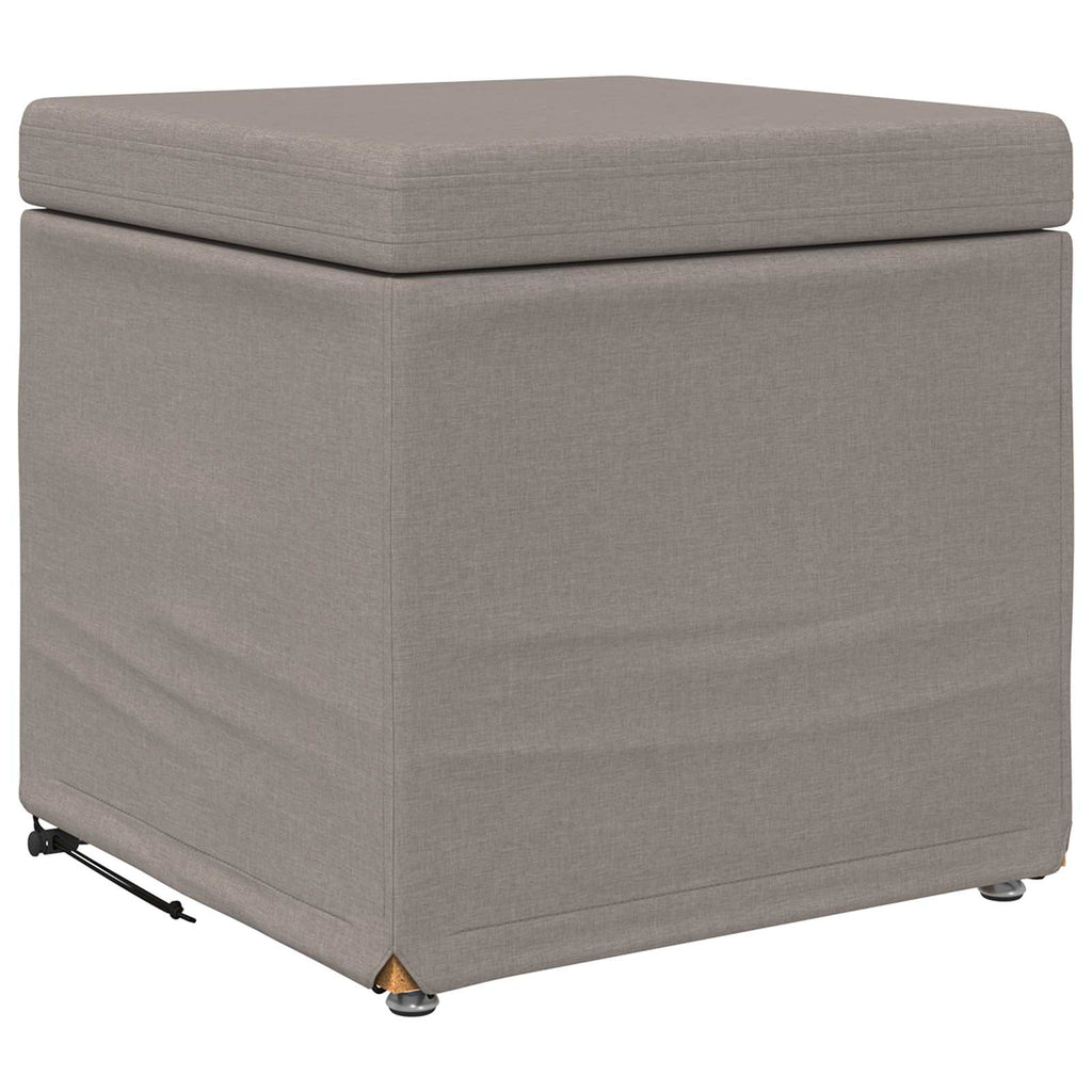 Pouf Talpa 41 x 41 x 40 cm Tessuto e Legno Ingegnerizzato