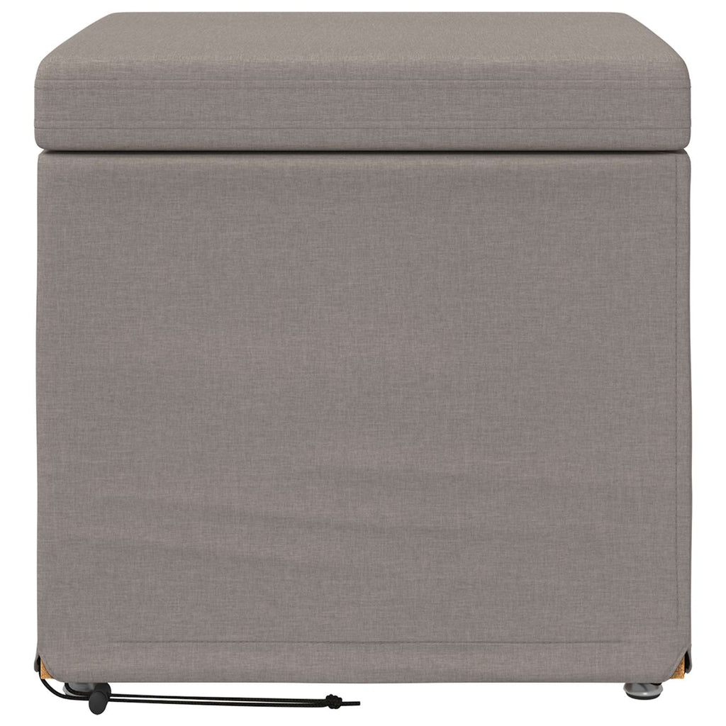 Pouf Talpa 41 x 41 x 40 cm Tessuto e Legno Ingegnerizzato