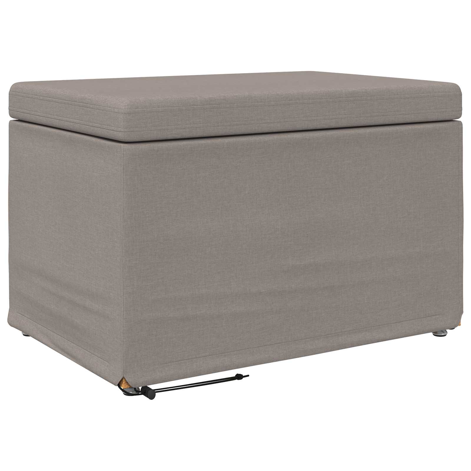 Pouf Talpa 61 x 41 x 40 cm Tessuto e Legno Ingegnerizzato